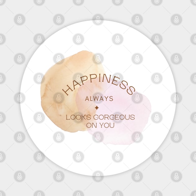 Happiness Magnet by Pupky